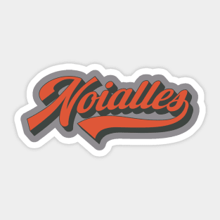 Marseille Noailles - Marseille Noailles Schriftzug - Noailles Logo Sticker